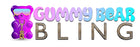 gummy bear bling jewelry store logo image