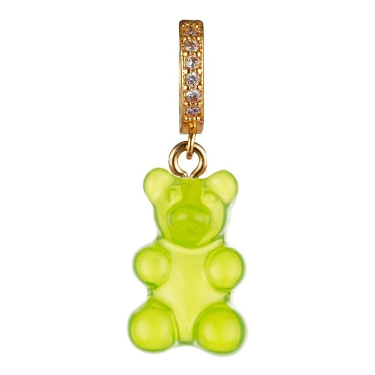 10PCs Colorful Gummy Bear Resin Charms For Jewelry Making Bulk DIY  Bracelets Necklaces Dangle Earrings Transparent Bear Pendants