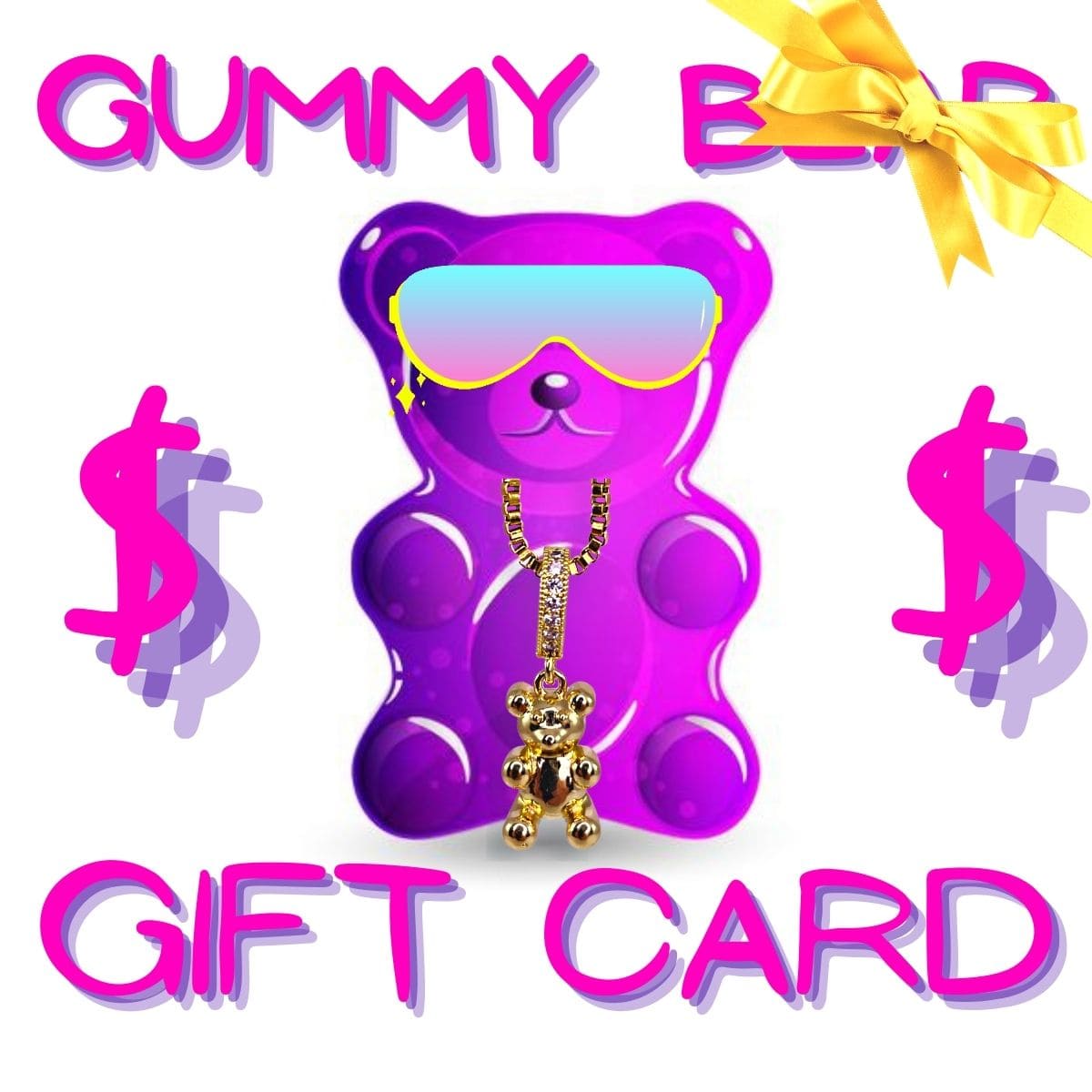 gummy bear bling gift cards - gummy bear bling